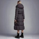 Long Casual Hooded Warm White Duck Down Jacket - Image 5