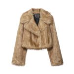 Women's Casual Artificial Fur Effect Short Coat - Image 7