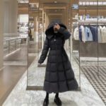 Long Casual Hooded Warm White Duck Down Jacket - Image 3