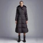 Long Casual Hooded Warm White Duck Down Jacket