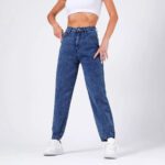 Women's Denim Casual Classic Cropped Pants Butt-lifting Pants - Image 6