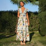 Ladies Summer Holiday Dress With Ruffle-Trimmed Sleeves For A Casual Look - Image 2