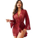 Lace Pure And Alluring Strappy Pajamas - Image 2