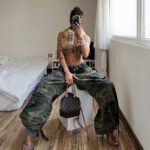 Womens Fashion Retro Street-style Cropped Backless Sleeveless Vest