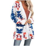 Cardigan Pocket Element Casual Long-sleeved Mid-length Female - Image 5
