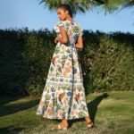 Ladies Summer Holiday Dress With Ruffle-Trimmed Sleeves For A Casual Look - Image 5