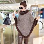 Leopard-print Thickened Velvet Oversized Cloak - Image 10