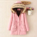 Mid-length Drawstring-fit Cotton Hoodie - Image 8