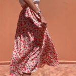 Women's Fashionable Floral-print Casual Skirt - Image 5