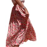Women's Fashionable Floral-print Casual Skirt - Image 4