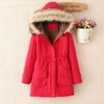 Mid-length Drawstring-fit Cotton Hoodie - Image 9