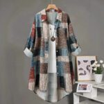 Retro Color-block Casual Outdoor Clothingfresh Comfortable And Stylish