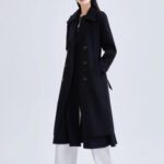New Autumn Mid-Length Trench Coat For Women