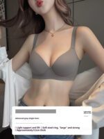 Womens Chest Reducing Push Up Shaping Bra In Plus Sizes With A Full Cup And A Seamless Design - Image 5