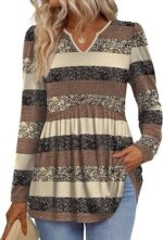 Womens Long-sleeve Autumn Blouse, Doll-style - Image 9