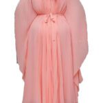 New High-end Pleated, Tie-waist, Oversized Maxi Dress For Women - Image 2