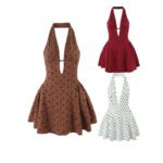 Stylish Minimalist Design Womens Slim Fit Dress - Image 2