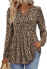 Womens Long-sleeve Autumn Blouse, Doll-style - Image 2