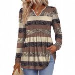 Womens Long-sleeve Autumn Blouse, Doll-style - Image 5