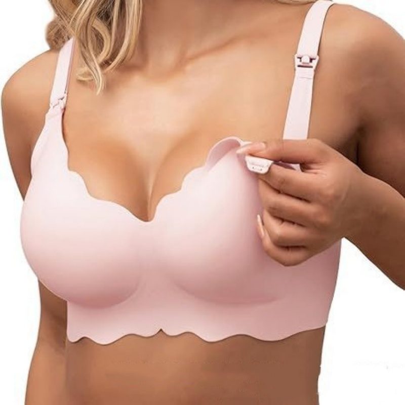 4d4375a7-2bd9-4ba2-a1c2-eecf90356653.jpg Nursing Bras For Breastfeeding, Wavy, Seamless, Comfortable, Maternity - Image 1