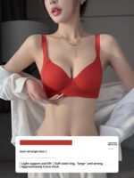 Womens Chest Reducing Push Up Shaping Bra In Plus Sizes With A Full Cup And A Seamless Design - Image 3