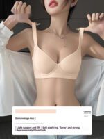 Womens Chest Reducing Push Up Shaping Bra In Plus Sizes With A Full Cup And A Seamless Design - Image 7