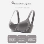 Womens Chest Reducing Push Up Shaping Bra In Plus Sizes With A Full Cup And A Seamless Design - Image 6