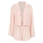 Comfortable Long-Sleeve Shorts And Cardigan Two-Piece Set - Image 5