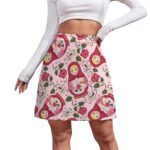Stylish A-line Printed Skirt For Women - Image 2