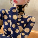 Womens Stylish Turtleneck Sweater Base Layer - Image 3