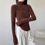 Womens Turtleneck Sweater A High-end Base Layer For Fall And Winter