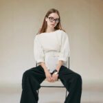 Elegant Shirt With A Belt And Three-quarter-length Sleeves - Image 5