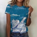 Bestselling Womens T-shirt With An Elegant 3D Print