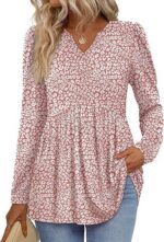 Womens Long-sleeve Autumn Blouse, Doll-style - Image 10