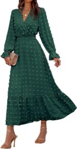 Elegant Cross-Border Fit-and-Flare Jacquard Dress - Image 7