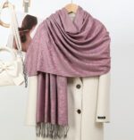 Winter Ethnic Style Warm Tassel Scarf Shawl - Image 5