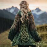 Casual Womens Jacket For Fall And Winter With A Skin-friendly Digital-print Design