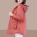 New Mid-length Loose-fitting Plus-size Sun-protective UV-blocking Jacket For Women - Image 3