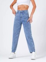 Women's Denim Casual Classic Cropped Pants Butt-lifting Pants - Image 4
