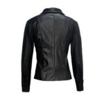 Womens PU Outerwear Jacket With External Pockets - Image 2