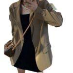 Loose Coat Slim Long Top Casual Women - Image 5