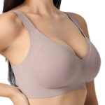 Womens Comfortable Padded Jelly Sports Bra - Image 2