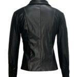 Womens PU Outerwear Jacket With External Pockets - Image 5