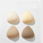 Triangular Pure-silicone Solid Breast Petals For A Super-thin Lift-enhancing, And Anti-exposure Chest Fit
