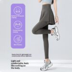 Womens High-Waisted Yoga Pants With Butt-Lifting Effect - Image 5