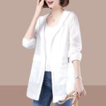 New Mid-length Loose-fitting Plus-size Sun-protective UV-blocking Jacket For Women - Image 4