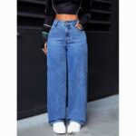 Sweet And Spicy Style High Waist Straight Jeans Women's Clothing - Image 3
